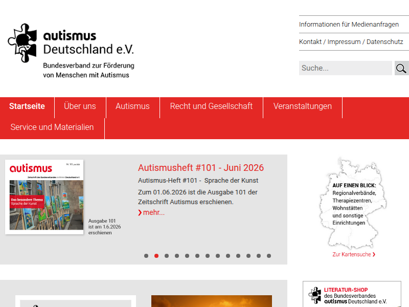 Bundesverband Autismus Deutschland e.V.: Nachrichtenarchiv