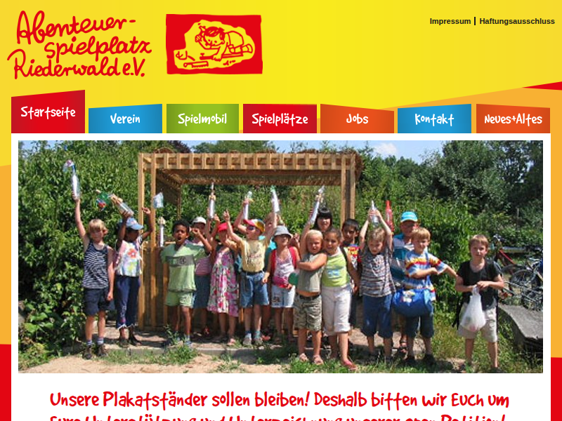 Konzept - Abenteuerspielplatz