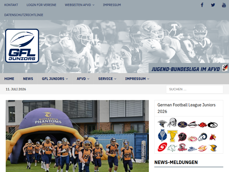 Erima GFL – GFL Juniors