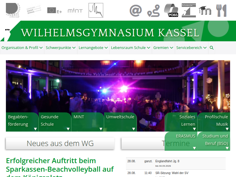 Vielfalt ist Trumpf - Wilhelmsgymnasium Kassel