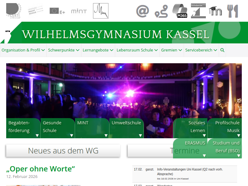 Schreibwettbewerb gewonnen - Wilhelmsgymnasium Kassel