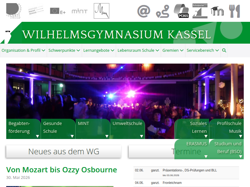 Achtung Grenze! Es wird scharf geschossen! - Wilhelmsgymnasium Kassel