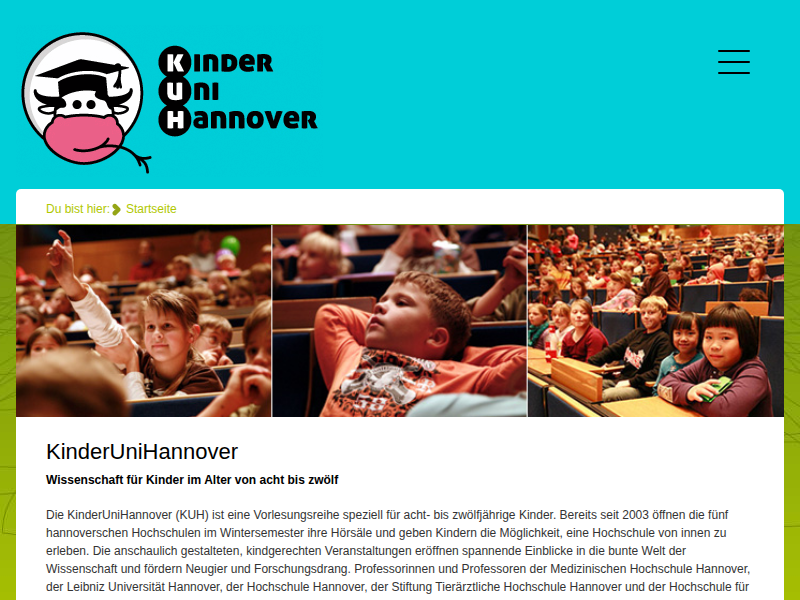 KinderUniHannover - Stiftung Tierärztliche Hochschule Hannover