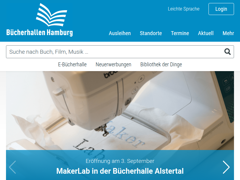 Mehr | Bücherhallen Hamburg