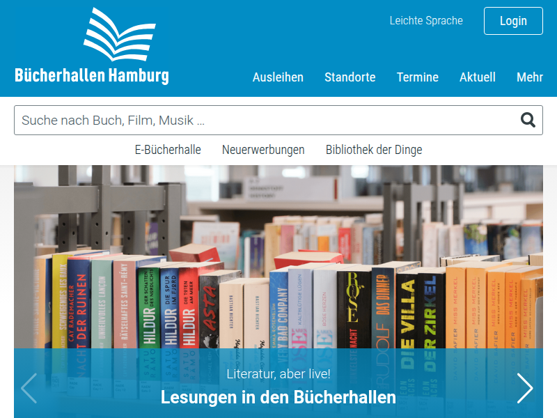 Mehr | Bücherhallen Hamburg
