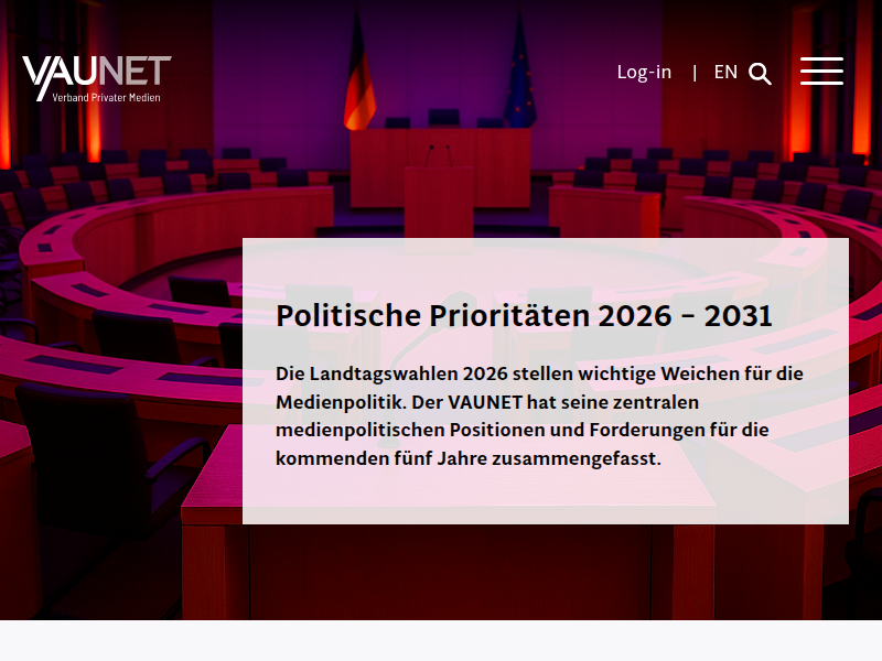 Radio.trifft…Thomas Hacker (FDP) – VAUNET