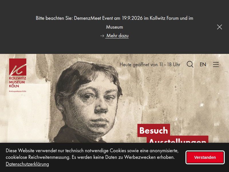 KOLLWITZ MUSEUM KÖLN | Unter dem Brückenbogen,