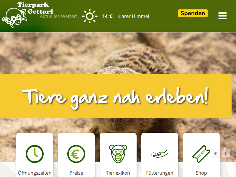 Aktuelles aus dem Tierpark Gettorf - Tierpark Gettorf