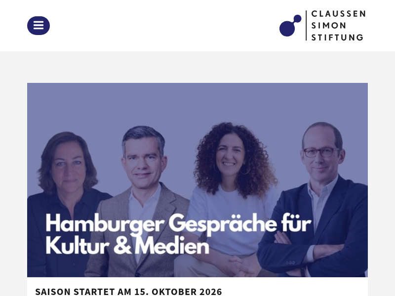 Claussen-Simon-Stiftung: Sommerfest