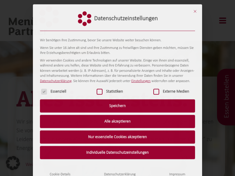 Ihre regionalen Spezialisten für die Kita- und Schulverpflegung - Menüpartner