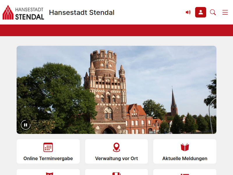 sonstige öffentliche Bekanntmachungen Hansestadt Stendal