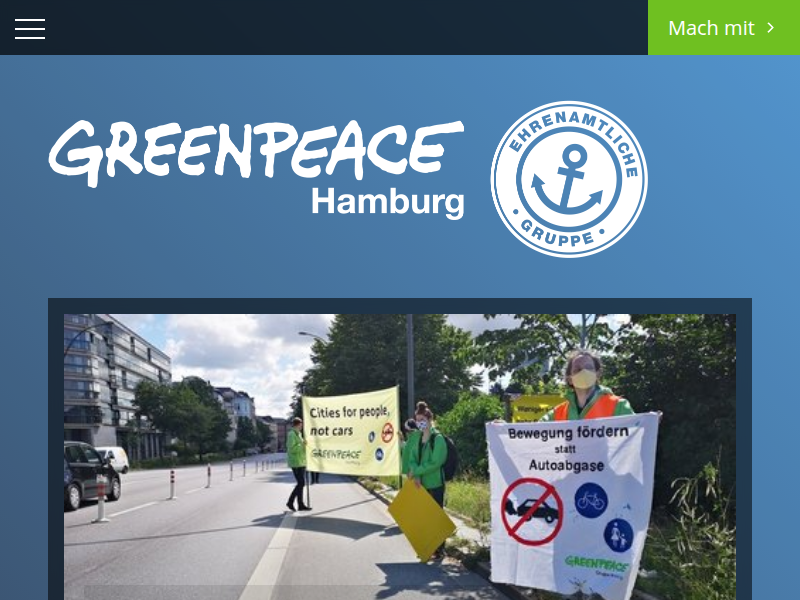 Vortragsreihe online « Greenpeace Hamburg