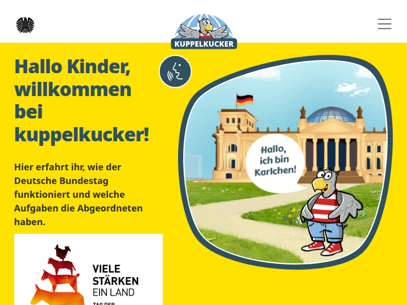 Ein neues Gesetz, damit Kinder sicher sind! - Kuppelkucker - Deutscher Bundestag