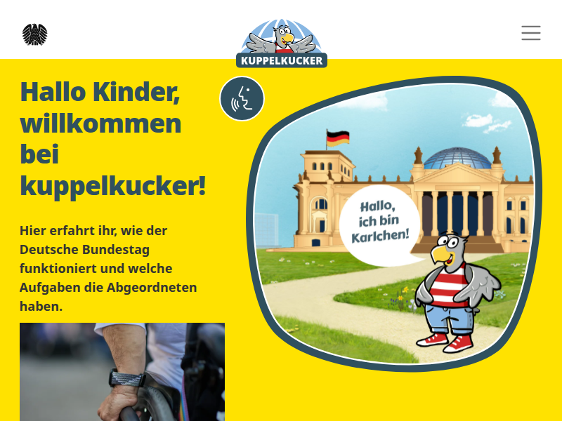 Frederike in Berlin - Kuppelkucker - Deutscher Bundestag