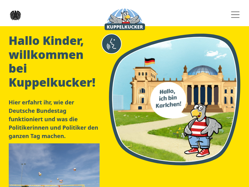 Die Generaldebatte zum Haushalt - Kuppelkucker - Deutscher Bundestag