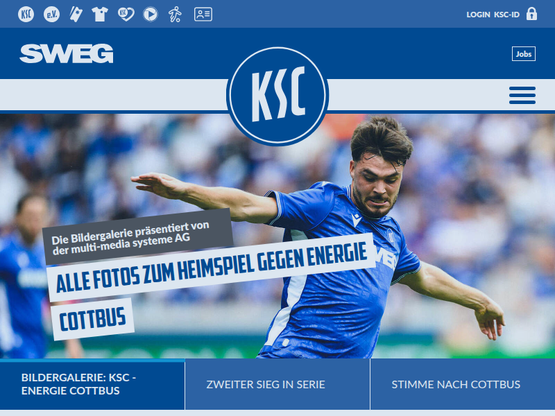 U19 zuhause weiter ungeschlagen: KSC - MEINE HEIMAT.