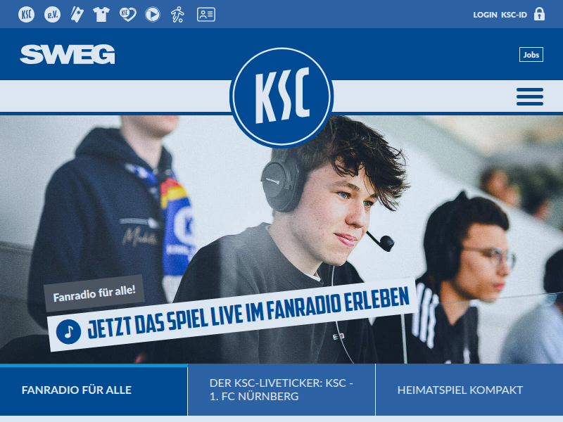 KSC-Netzwerktreffen bei der Badenia: KSC - MEINE HEIMAT.