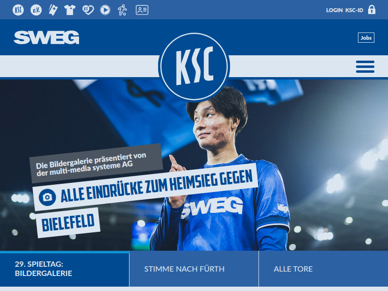 Karlsruher gehen auf Länderspielreise: KSC - MEINE HEIMAT.