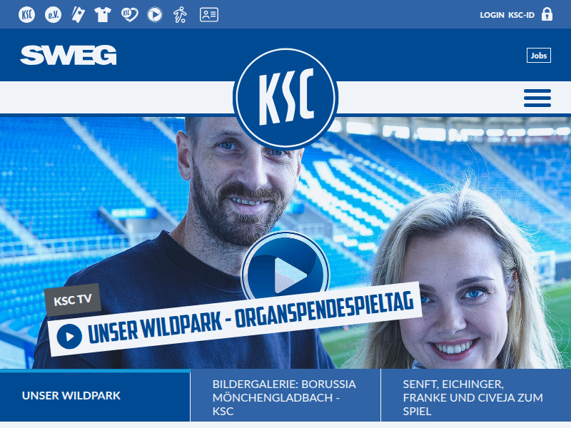 KSC und ARTUS setzen langjährige Partnerschaft fort: KSC - MEINE HEIMAT.