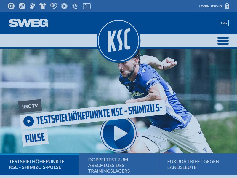 "Den Mannschaften es da oben schwer machen": KSC - MEINE HEIMAT.