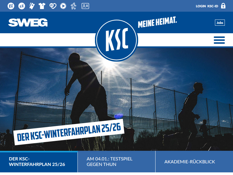 News - Seite 100 von 101: KSC - MEINE HEIMAT.