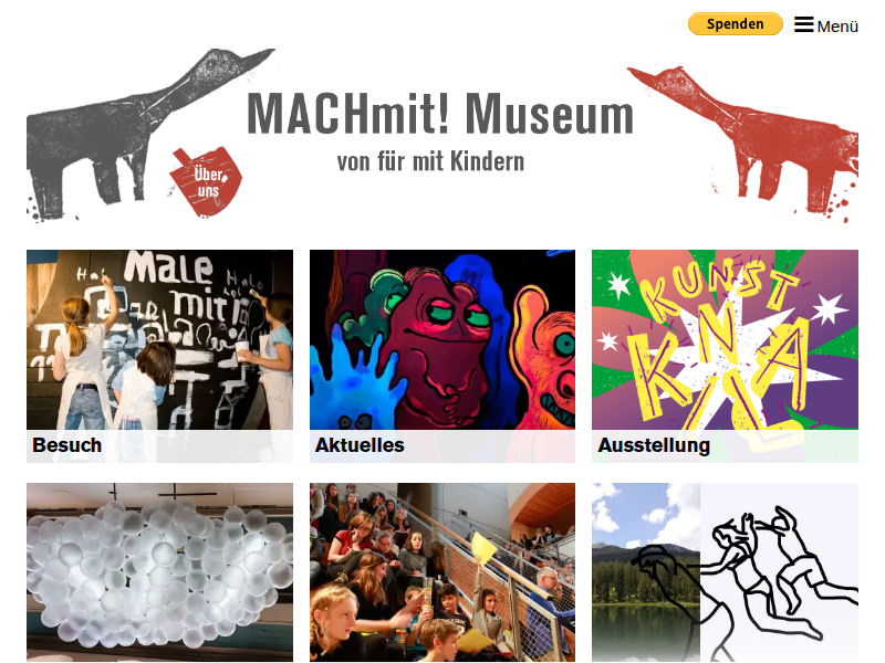 Neu. Frisch. Aktuell. Wichtig. || MACHmit! Museum