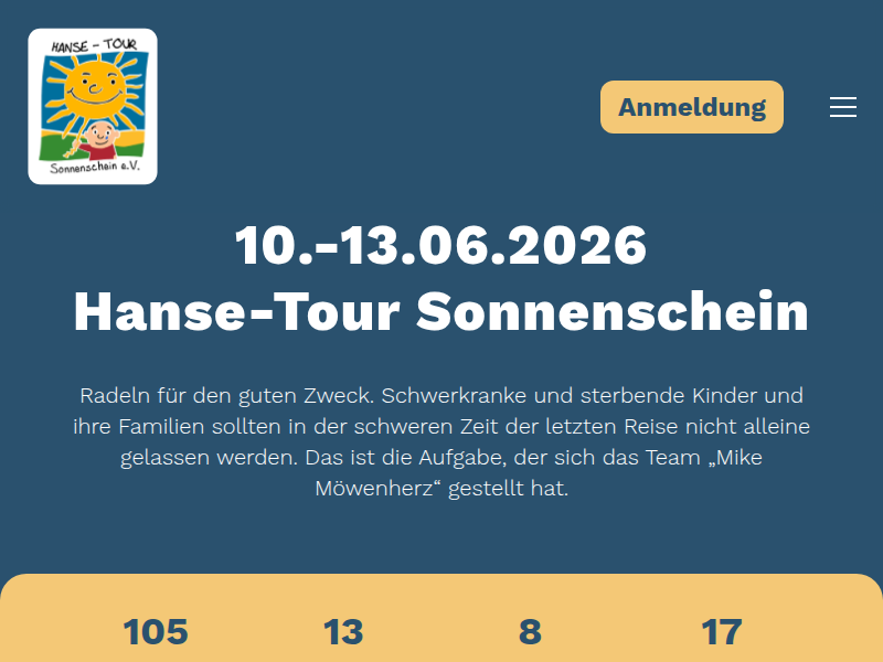 Bilder der Hanse-Tour Sonnenschein