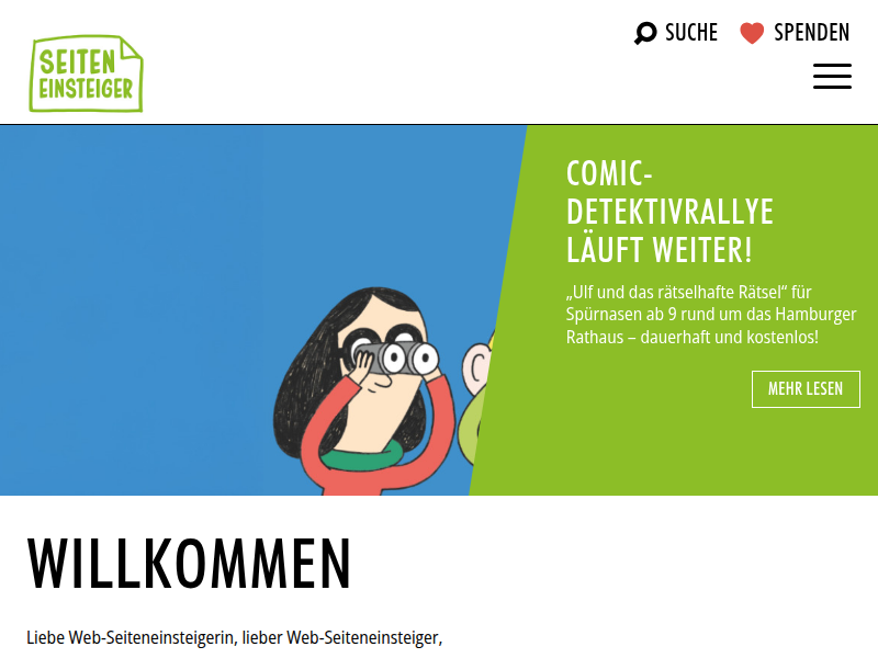 1 Klasse liest 1 Comic » Seiteneinsteiger e.V. Hamburg