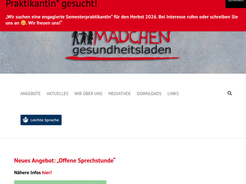 Unsere Themen - Mädchen*gesundheitsladen