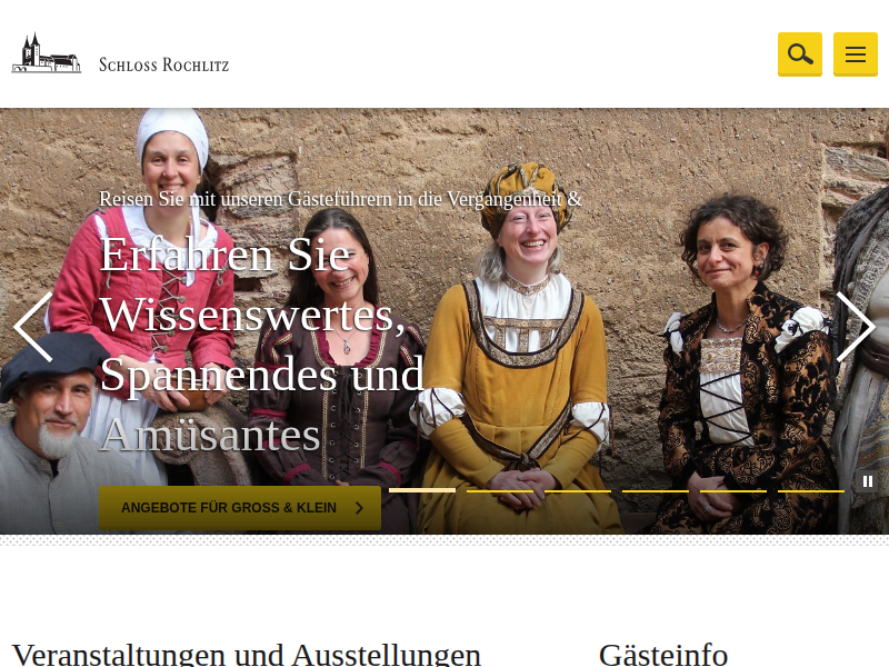Barrierefrei ins Museum – von A bis Z | Schloss Rochlitz