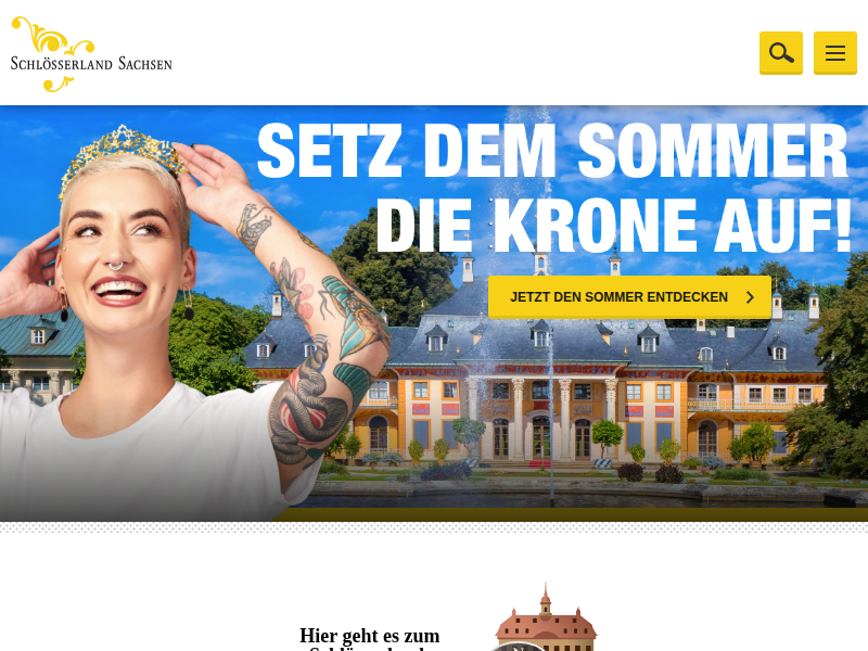 Detailseite | Schlösserland Sachsen - Staatliche Schlösser, Burgen und Gärten