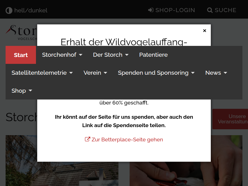 Gefahren für Störche - Vogelschutzwarte Storchenhof Loburg e. V.