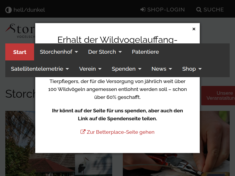 Gefahren für Störche - Vogelschutzwarte Storchenhof Loburg e. V.