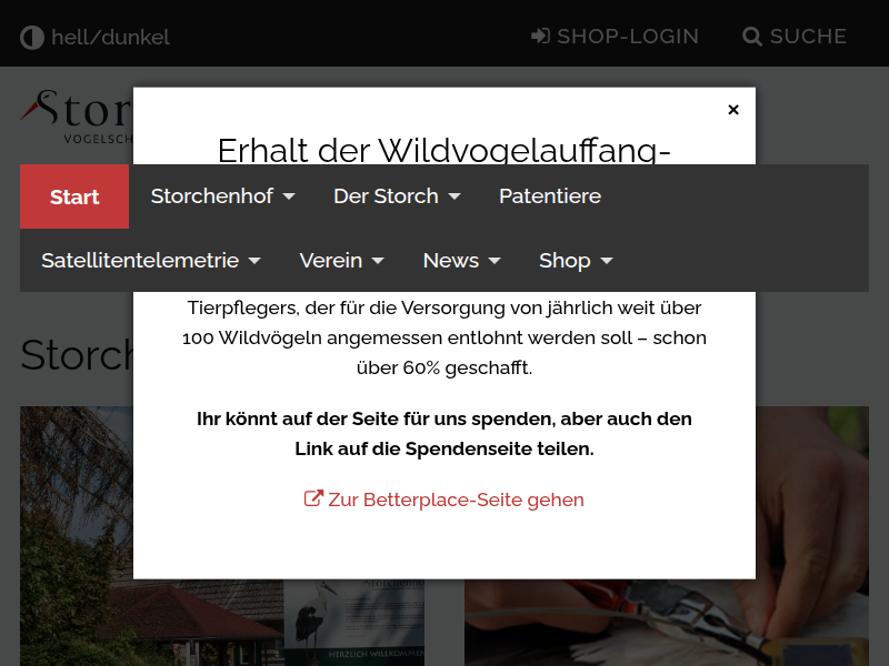 Ein neues Nest für ein Storchenpaar in Parchen - Vogelschutzwarte Storchenhof Loburg e. V.