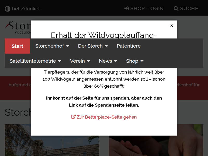 Datenschutz - Vogelschutzwarte Storchenhof Loburg e. V.
