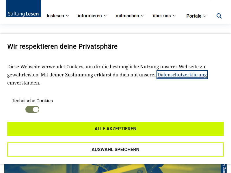 Detail: Stiftung Lesen