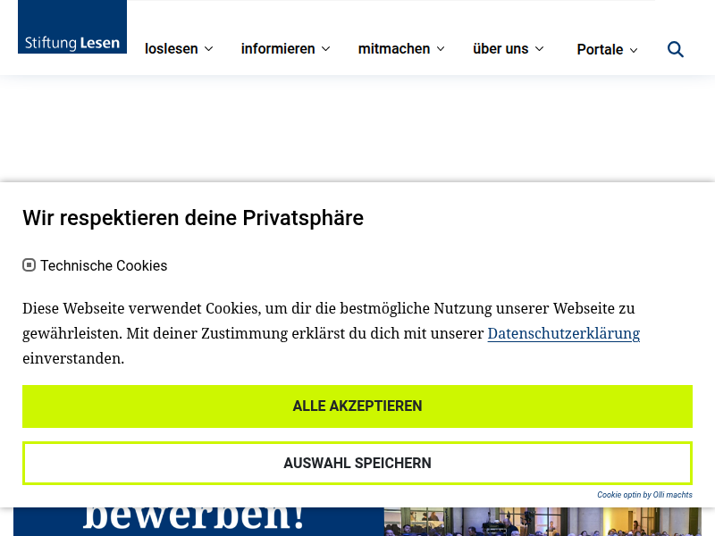 Lesetipps und Aktionsideen: Stiftung Lesen