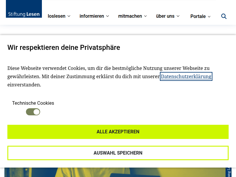 Detail: Stiftung Lesen