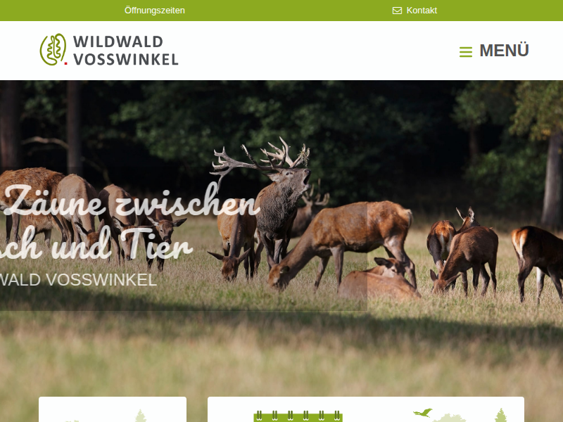 Neues Exitgame / Aktuelles / Wildwald Vosswinkel