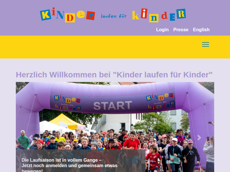 Erfolgreicher Auftakt in München Kinder laufen für Kinder