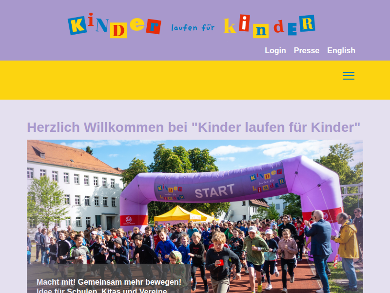 Logo KlfK Herz.JPG Kinder laufen für Kinder
