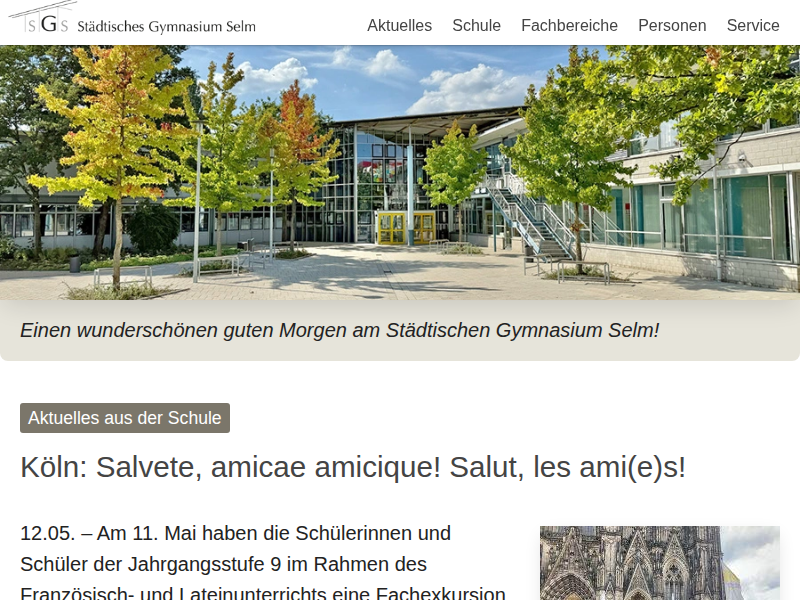 “ – Oliver Uschmann liest aus seinem Roman – Städtisches Gymnasium Selm (SGS)