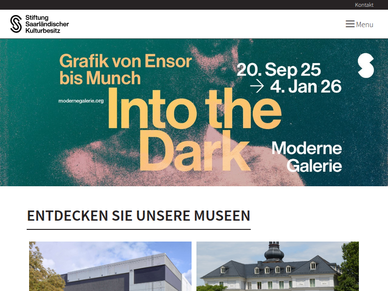 Stiftung saarländischer Kulturbesitz: Ausstellungen