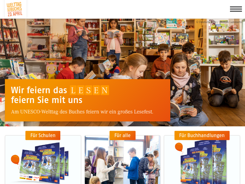 Welttag des Buches