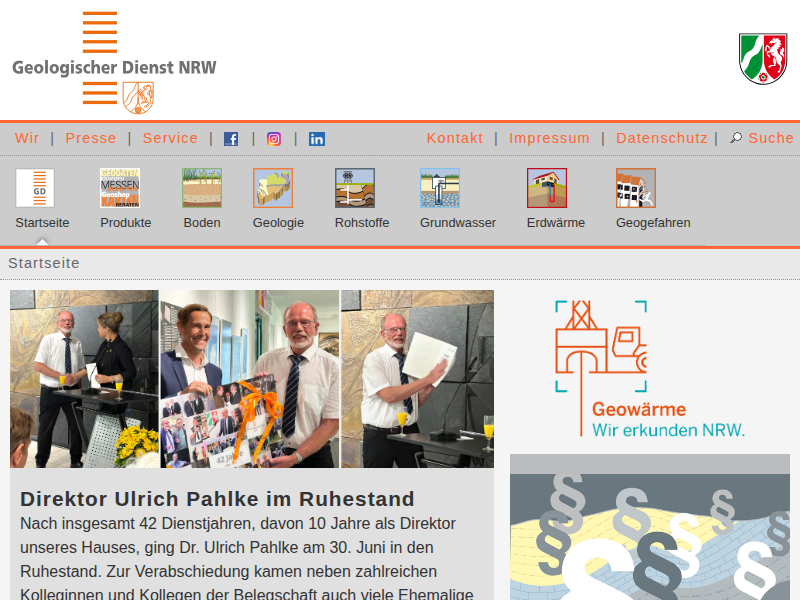 Die Erdgeschichte von NRW | Geologischer Dienst NRW