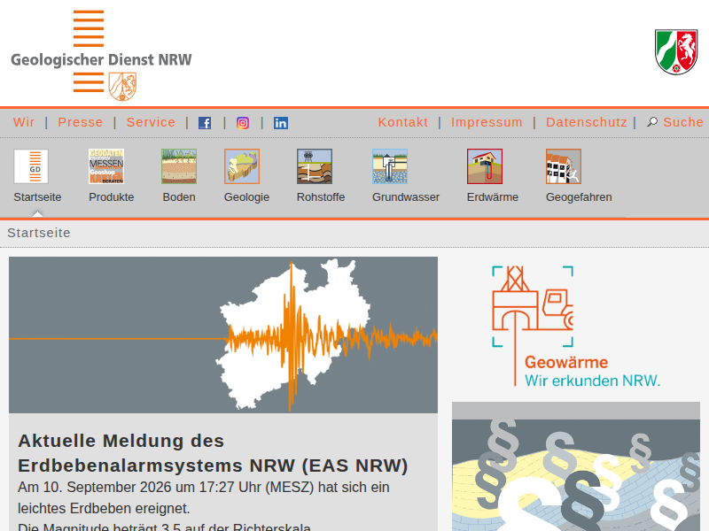 Boden des Jahres | Geologischer Dienst NRW