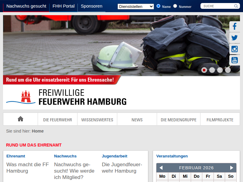 Nachwuchssorgen bei der Feuerwehr (?) - Freiwillige Feuerwehr Hamburg