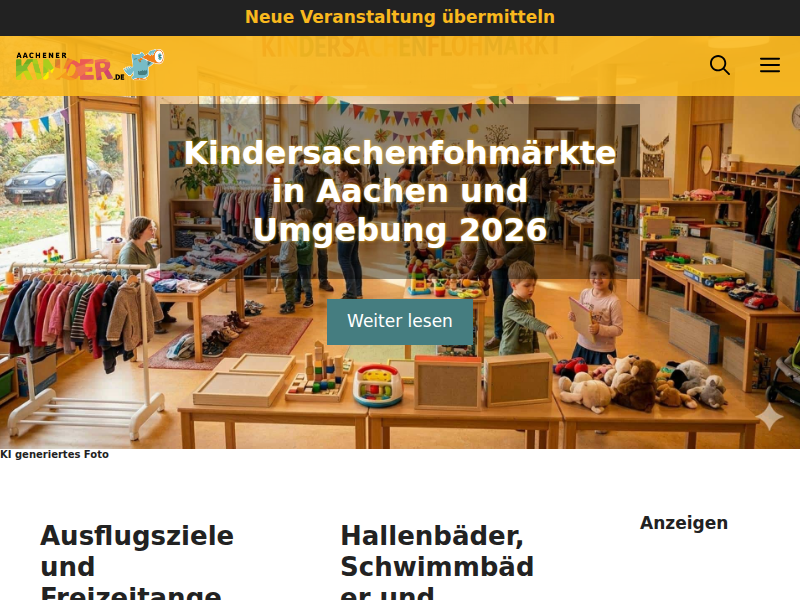 Öcher Spendenkalender 2024 - aachenerkinder.de