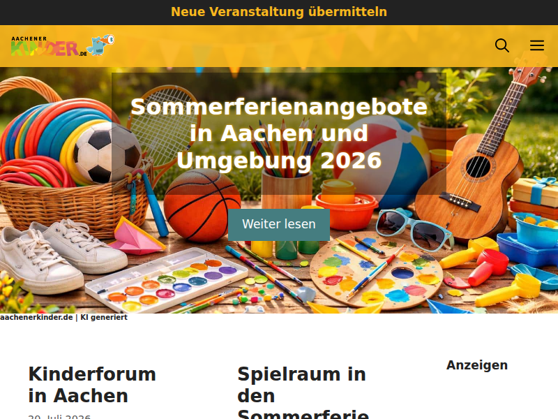 Kochkurs für Jugendliche ab elf Jahren startet im „Alten Rathaus“ - aachenerkinder.de