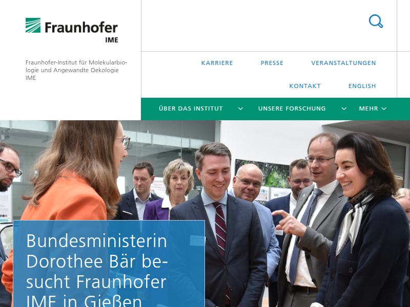 Veröffentlichungen Translationale Medizin - Fraunhofer IME